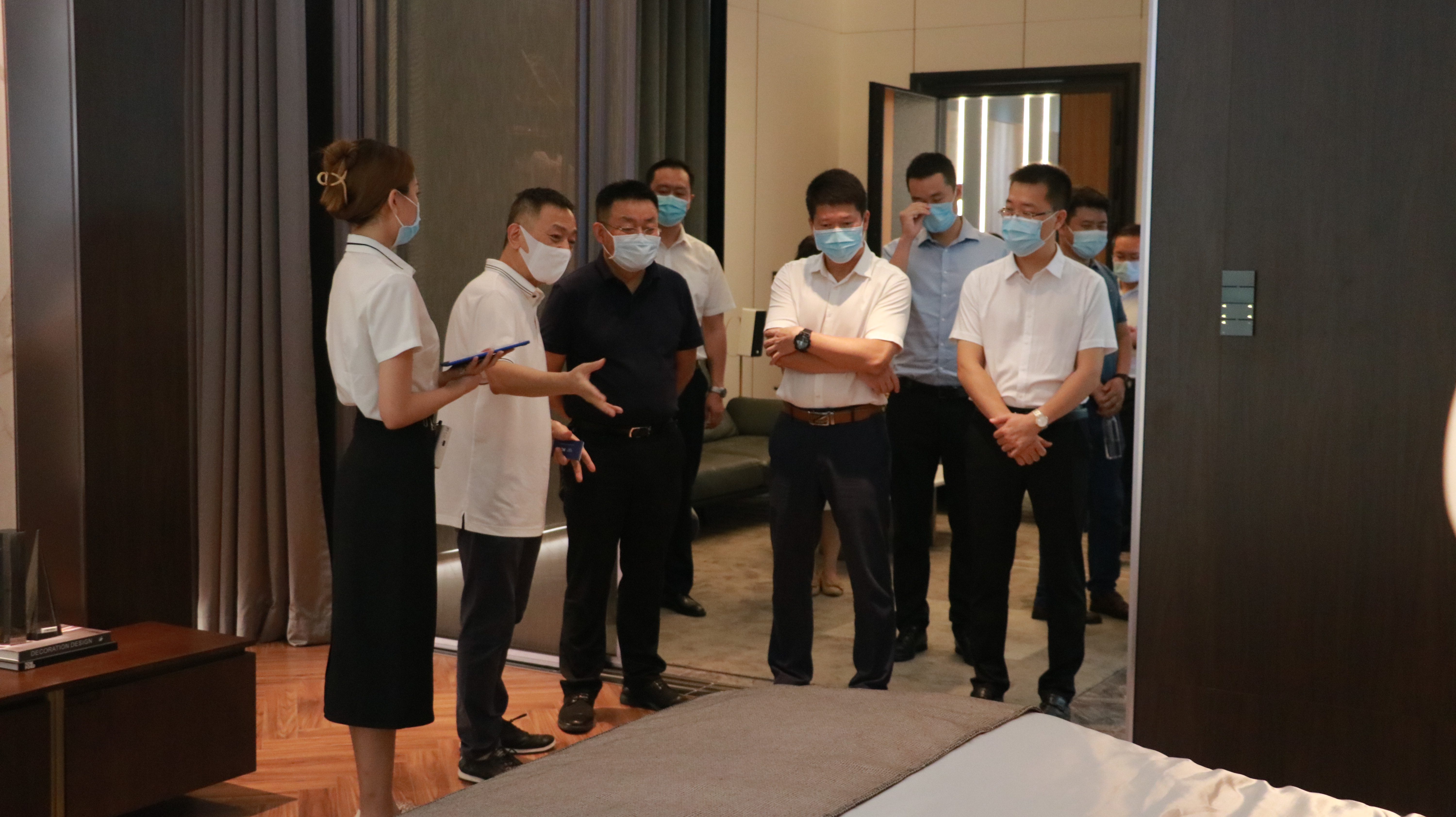 區領導考察寶思派智能家居