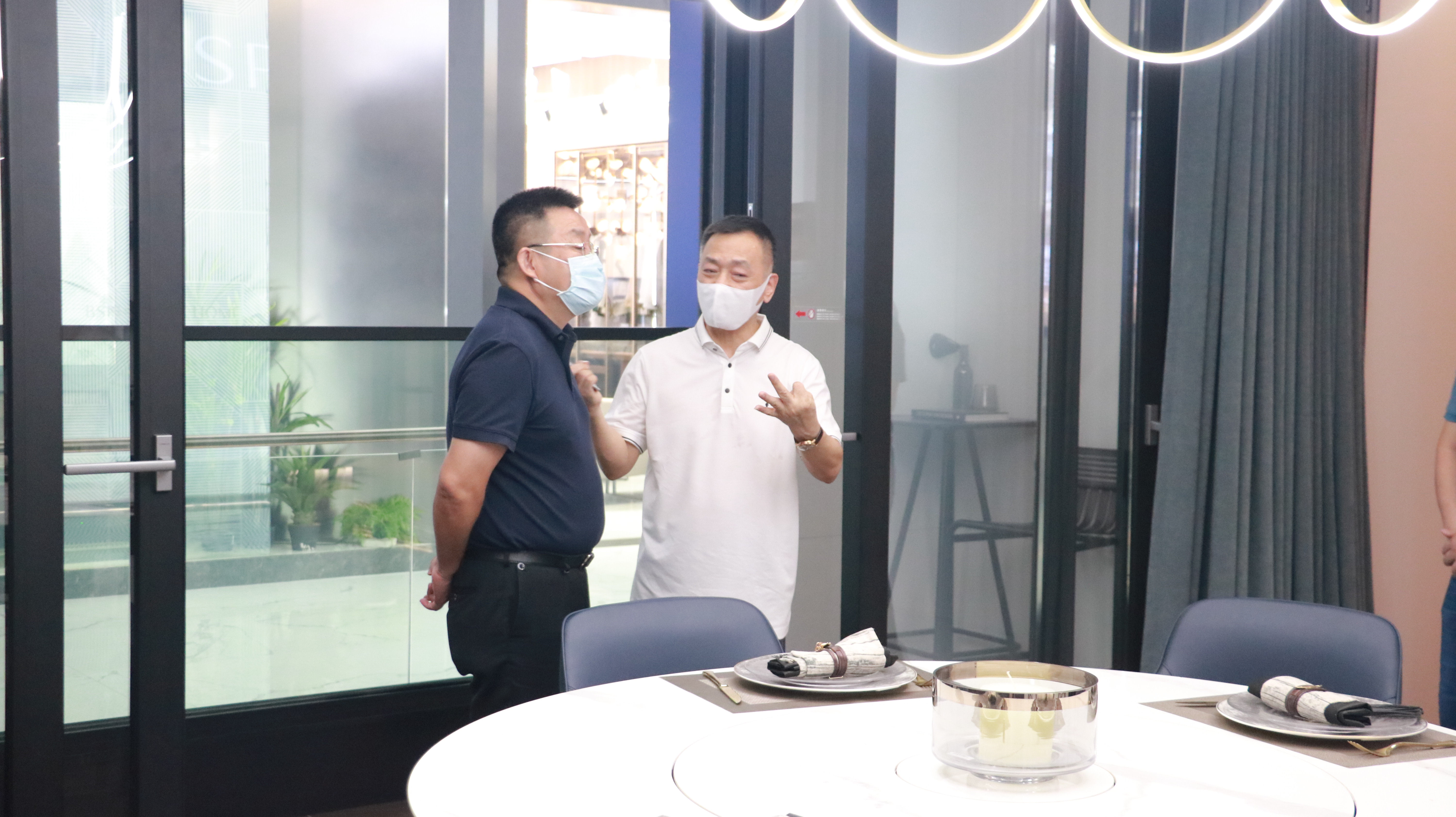 區領導考察寶思派智能家居 區領導考察寶思派智能家居